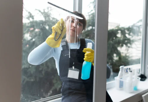 Nettoyage de vitres intérieures et extérieures à Rougé